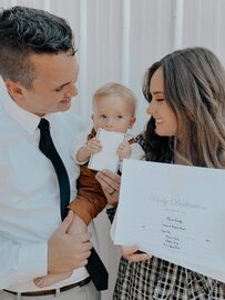 Conservative Dress at Baby Dedication